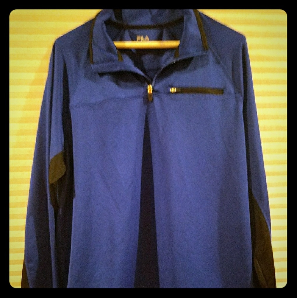 Mens fila quarter zip